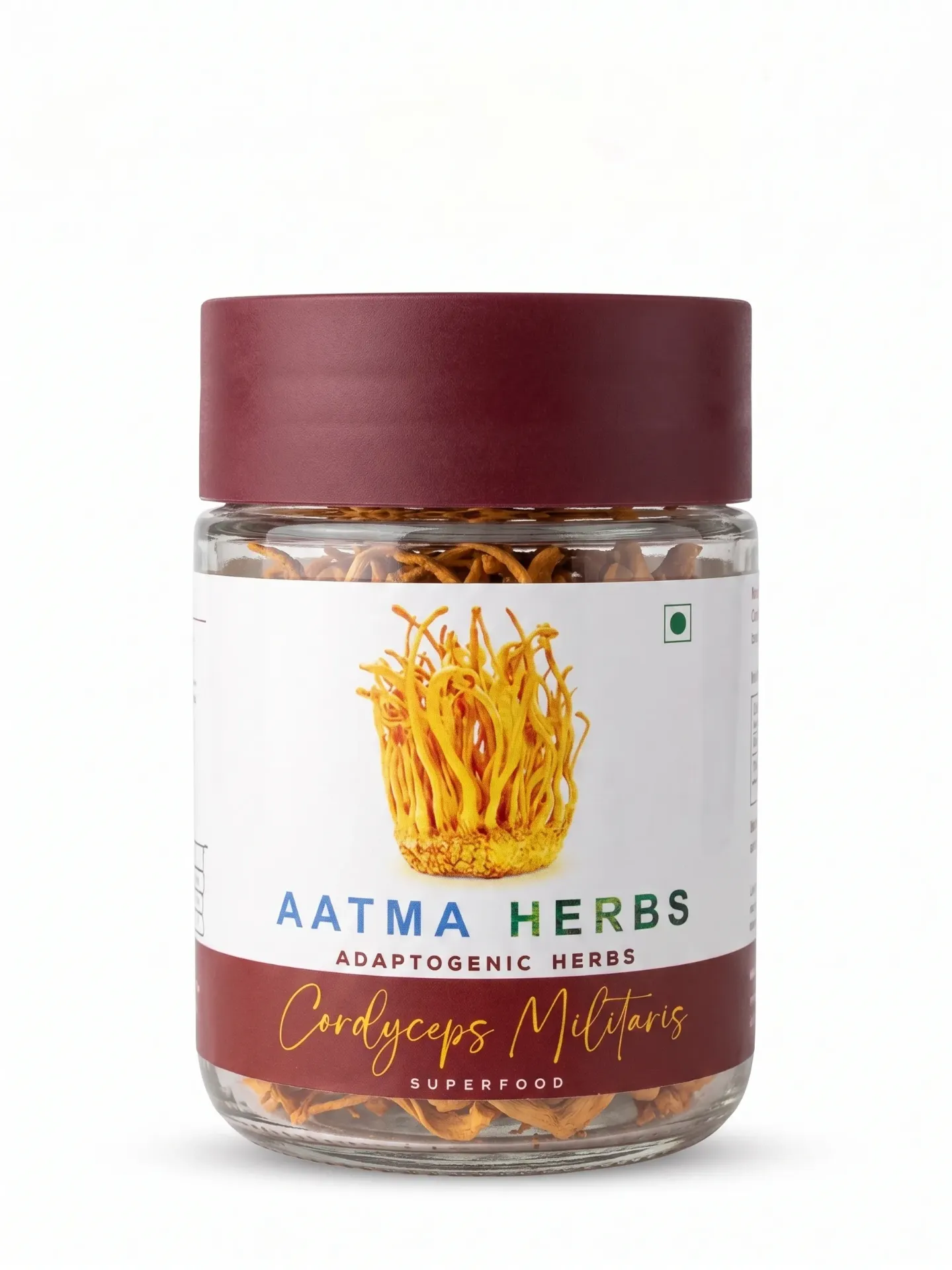 Cordyceps Militaris Mushrooms
by Aatma Herbs (15gm)